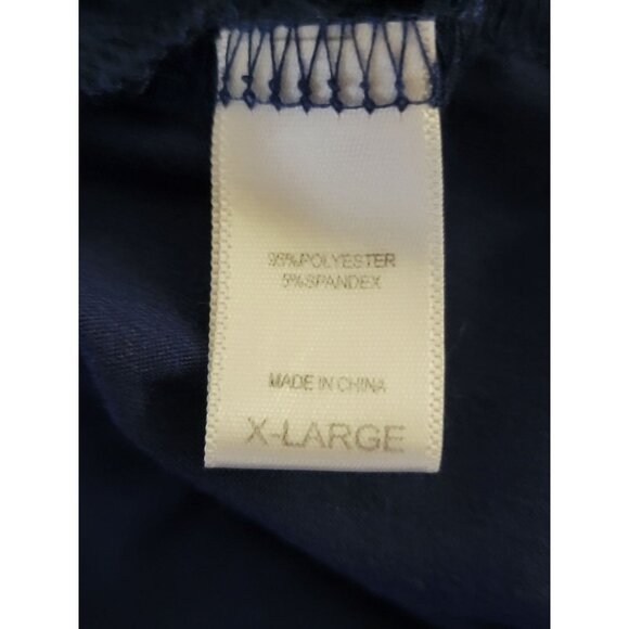 Muk Luks Womens Blue Open-Front Cardigan XL Polyester & Spandex - Picture 4 of 5